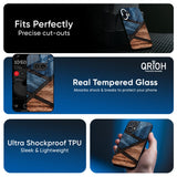 Wooden Tiles Glass Case for Nothing CMF Phone 1