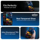 Multicolor Oil Painting Glass Case for Nothing CMF Phone 1