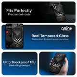 Black Warrior Glass Case for Nothing CMF Phone 1