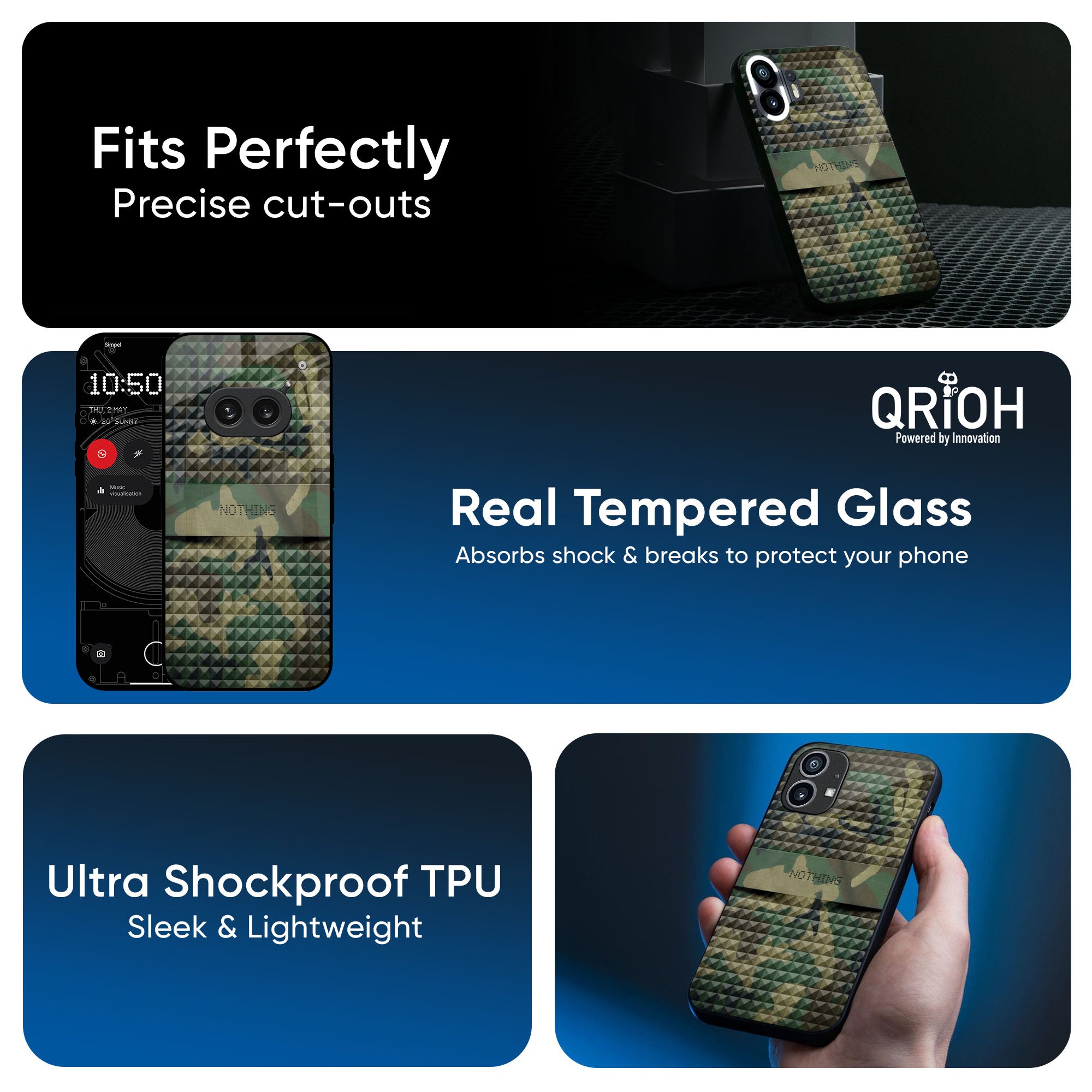 Supreme Power Glass Case For Nothing CMF Phone 1
