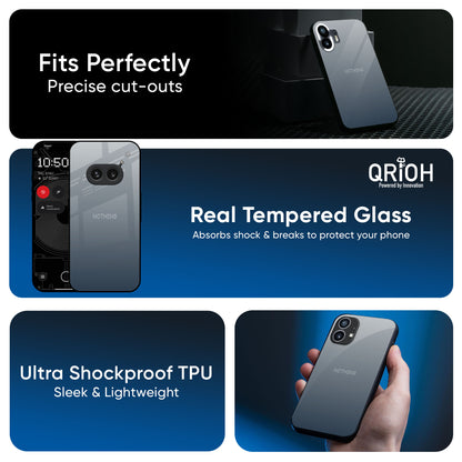 Dynamic Black Range Glass Case for Nothing CMF Phone 1