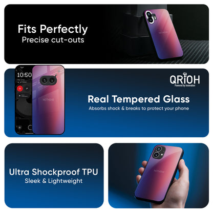 Multi Shaded Gradient Glass Case for Nothing CMF Phone 1