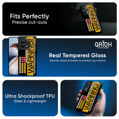 Aircraft Warning Glass Case for OnePlus Nord 4 5G