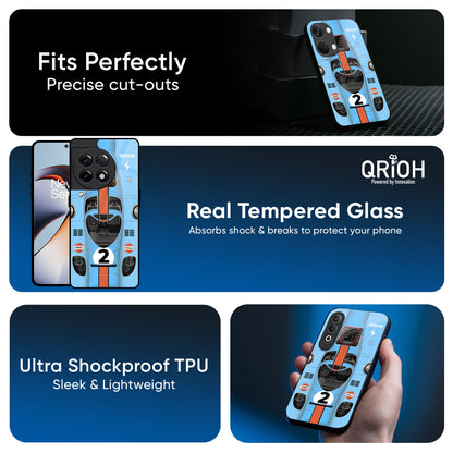 Race Laboratory Glass Case for OnePlus 10T 5G