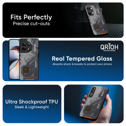 Tech Lifestyle Glass Case for OnePlus 11R 5G
