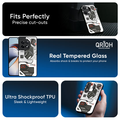 Explore Circuit Glass Case for OnePlus Nord 2
