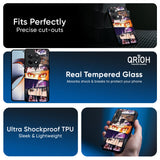 Anime Eyes Glass Case for OnePlus Nord 4 5G