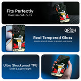 Astronaut on Mars Glass Case for OnePlus 13