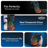 Geographical Map Glass Case for OnePlus Nord 4 5G