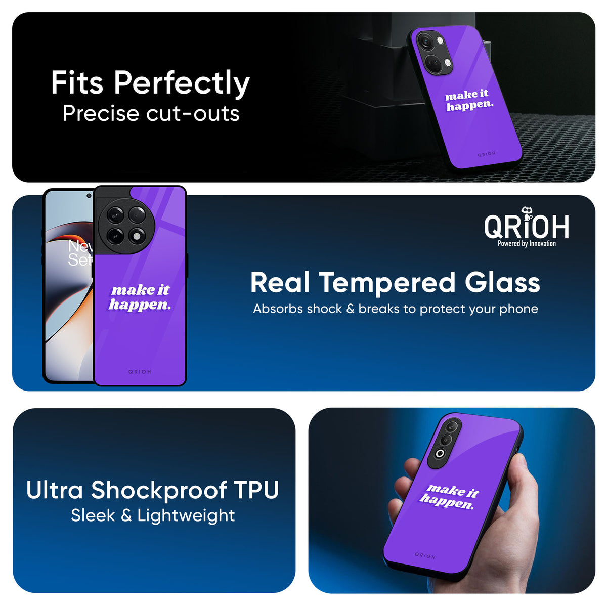 Make it Happen Glass Case for OnePlus Nord 4 5G