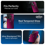 Pink Burst Glass Case for OnePlus 13
