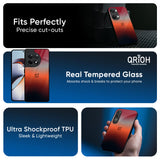 Red Coral Glass Case for OnePlus Nord 4 5G