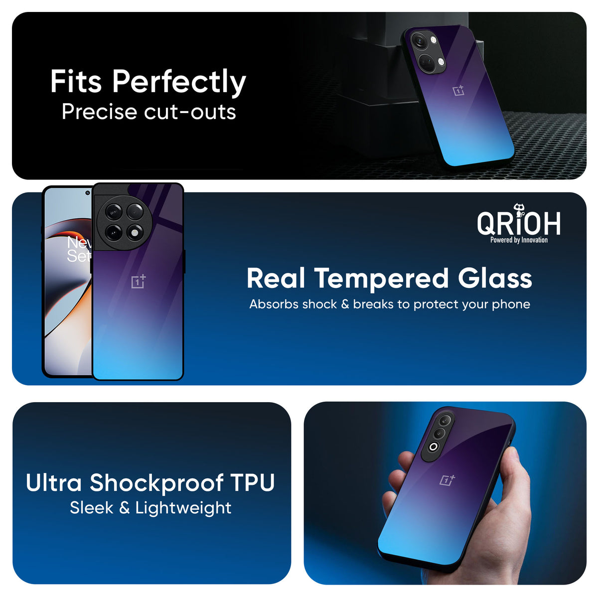 Dark Ocean Glass Case for OnePlus Nord 4 5G