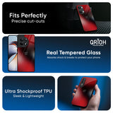 Red Garnet Glass Case for OnePlus Nord 4 5G
