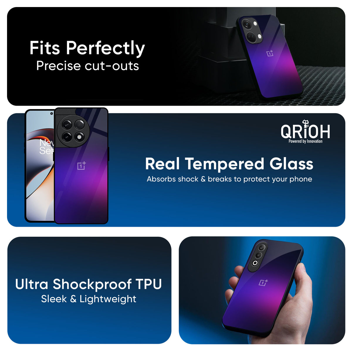 Dual Magic Tone Glass Case for OnePlus Nord 4 5G