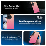 Pastel Pink Gradient Glass Case For OnePlus 13