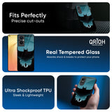 Cyan Bat Glass Case for OPPO A3 Pro 5G