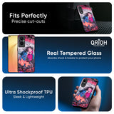 Radha Krishna Art Glass Case for OPPO A3 Pro 5G