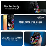 Rose Flower Bunch Art Glass Case for OPPO A3 Pro 5G
