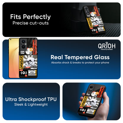 Galaxy Edge Glass Case for OPPO A3 Pro 5G
