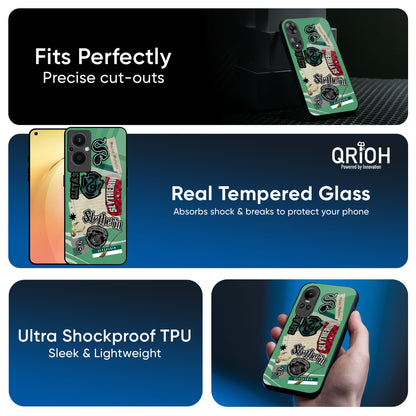Slytherin Glass Case for OPPO A3 Pro 5G