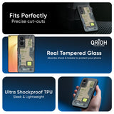 Art Station Glass Case for Oppo A18