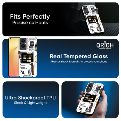 Tech Display Glass Case for Oppo Reno4 Pro