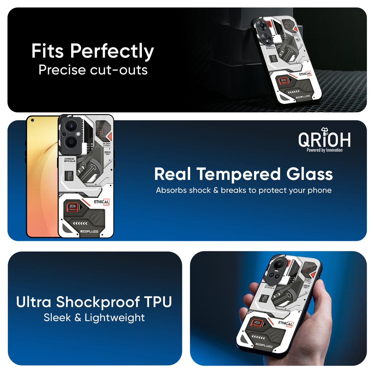 Explore Circuit Glass Case for Oppo Find X2