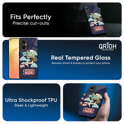 Tour The World Glass Case For OPPO A3 Pro 5G