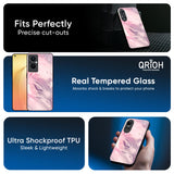 Diamond Pink Gradient Glass Case For OPPO A3 Pro 5G