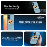 Adorable Cute Kitty Glass Case For OPPO A3 Pro 5G