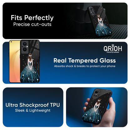 Queen Of Fashion Glass Case for OPPO A3 Pro 5G