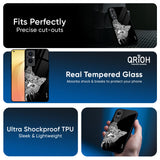 Kitten Mandala Glass Case for OPPO A3 Pro 5G