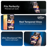 Anime Eyes Glass Case for OPPO A3 Pro 5G