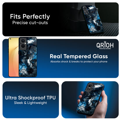 Cloudy Dust Glass Case for OPPO A3 Pro 5G