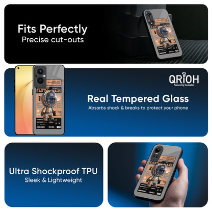 Space Ticket Glass Case for OPPO A3 Pro 5G