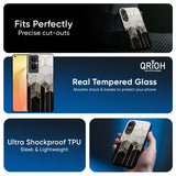 Tricolor Pattern Glass Case for OPPO A3 Pro 5G