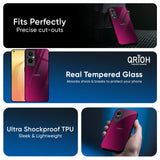 Pink Burst Glass Case for OPPO A3 Pro 5G