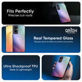 Abstract Holographic Glass Case for OPPO A3 Pro 5G