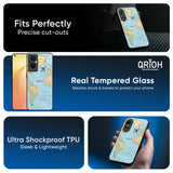 Fly Around The World Glass Case for OPPO A3 Pro 5G