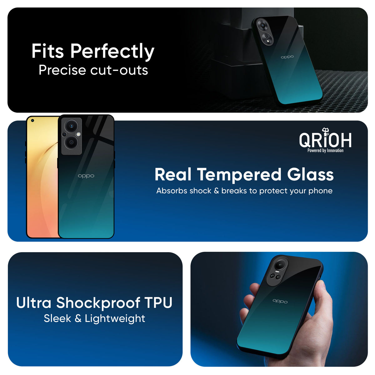 Ultramarine Glass Case for OPPO A3 Pro 5G