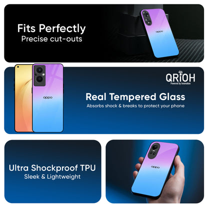Unicorn Pattern Glass Case for OPPO A3 Pro 5G
