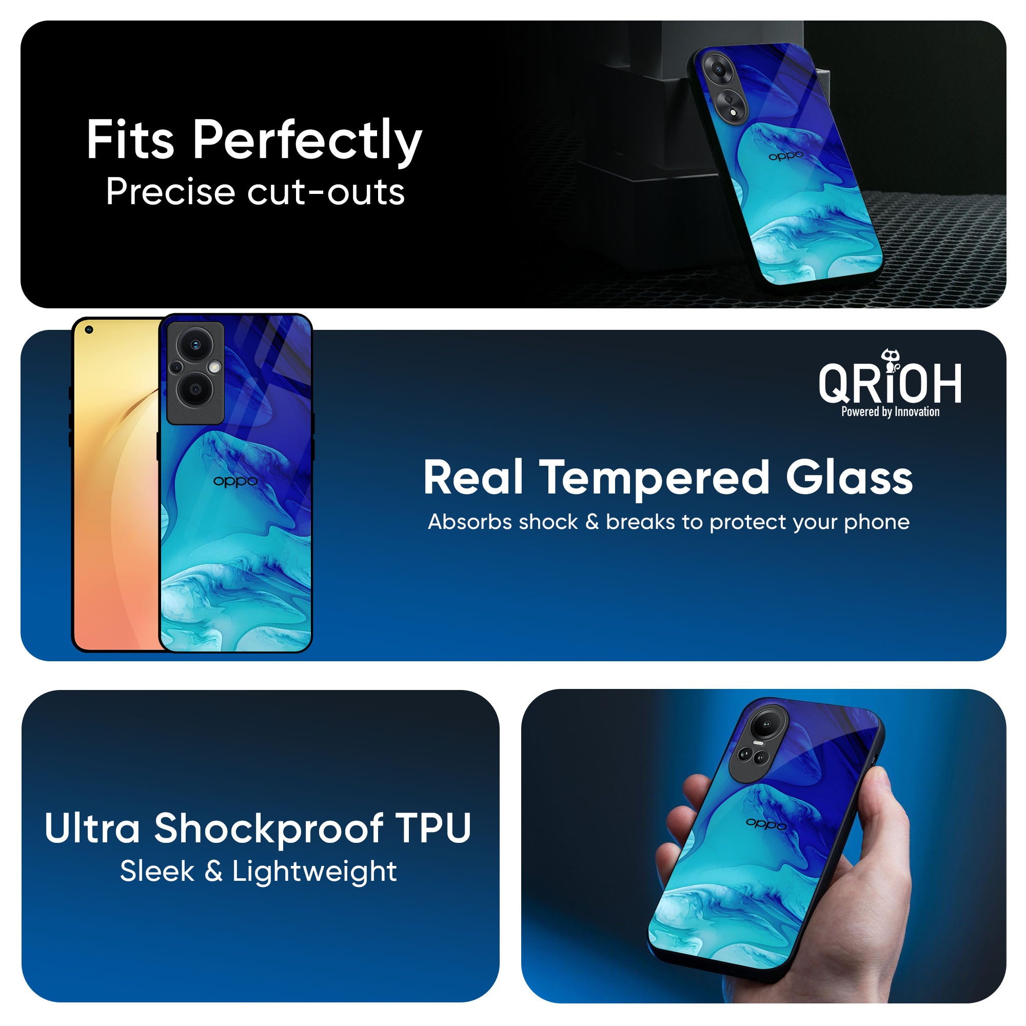 Raging Tides Glass Case for OPPO A3 Pro 5G