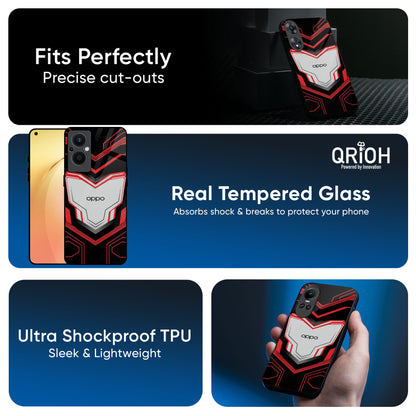 Quantum Suit Glass Case For OPPO A3 Pro 5G