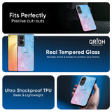 Mixed Watercolor Glass Case for OPPO A3 Pro 5G