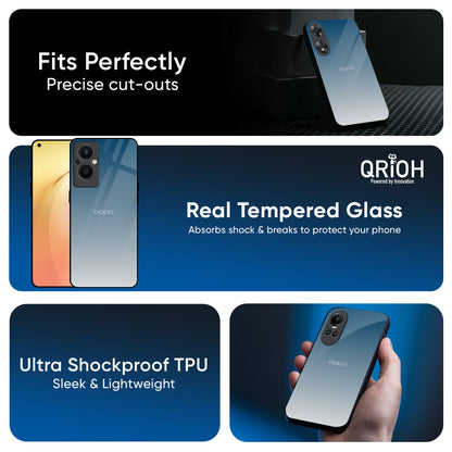 Deep Sea Space Glass Case for OPPO A3 Pro 5G