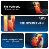 Magma Color Pattern Glass Case for OPPO A3 Pro 5G