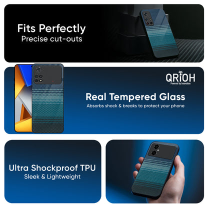 Modern Rug Glass Case for Poco X3 Pro