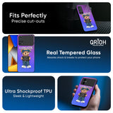 Gangsta Bear Glass Case for Poco F4 5G