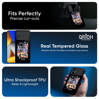 Summer Vibe Glass Case for Poco M3 Pro